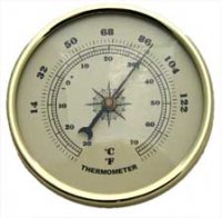 70mm Thermometer Ivory