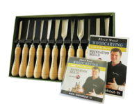 Record 12 Pce Carving Set