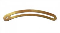 Brass Plated Quadrant Stay 65mm