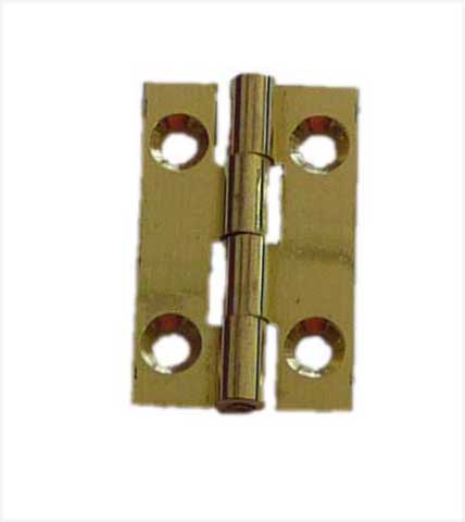 Solid Brass Hinge 25 x 16mm - Click Image to Close