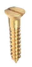 Brass C/sunk Screws 19mm x 4g x 20