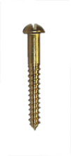 Brass R/head Screws 32mm x 8g x 200