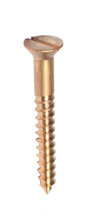 Sil Bronze Screws C/s 32mm x 6g x 200