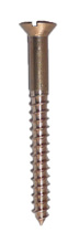 Sil Bronze Screws C/s 45mm x 12g x 200